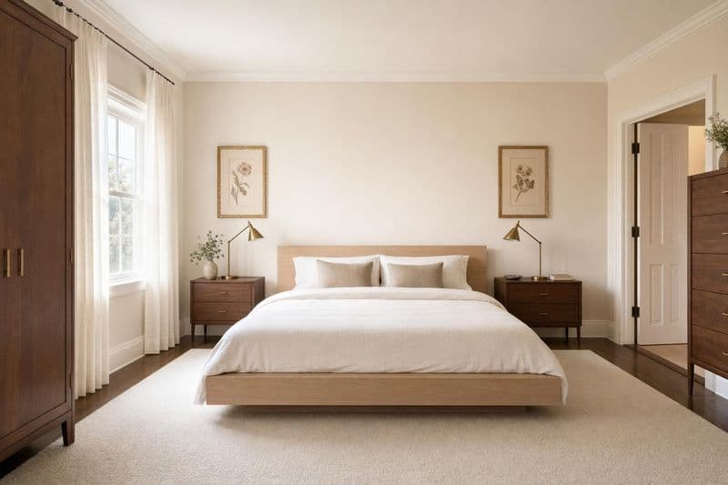 AI Boho Bedroom design by DarHouse