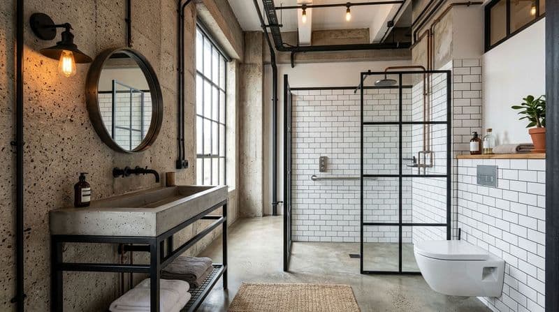 AI حوضا غسيل (Double Vanity) تجديد حمّام design by DarHouse